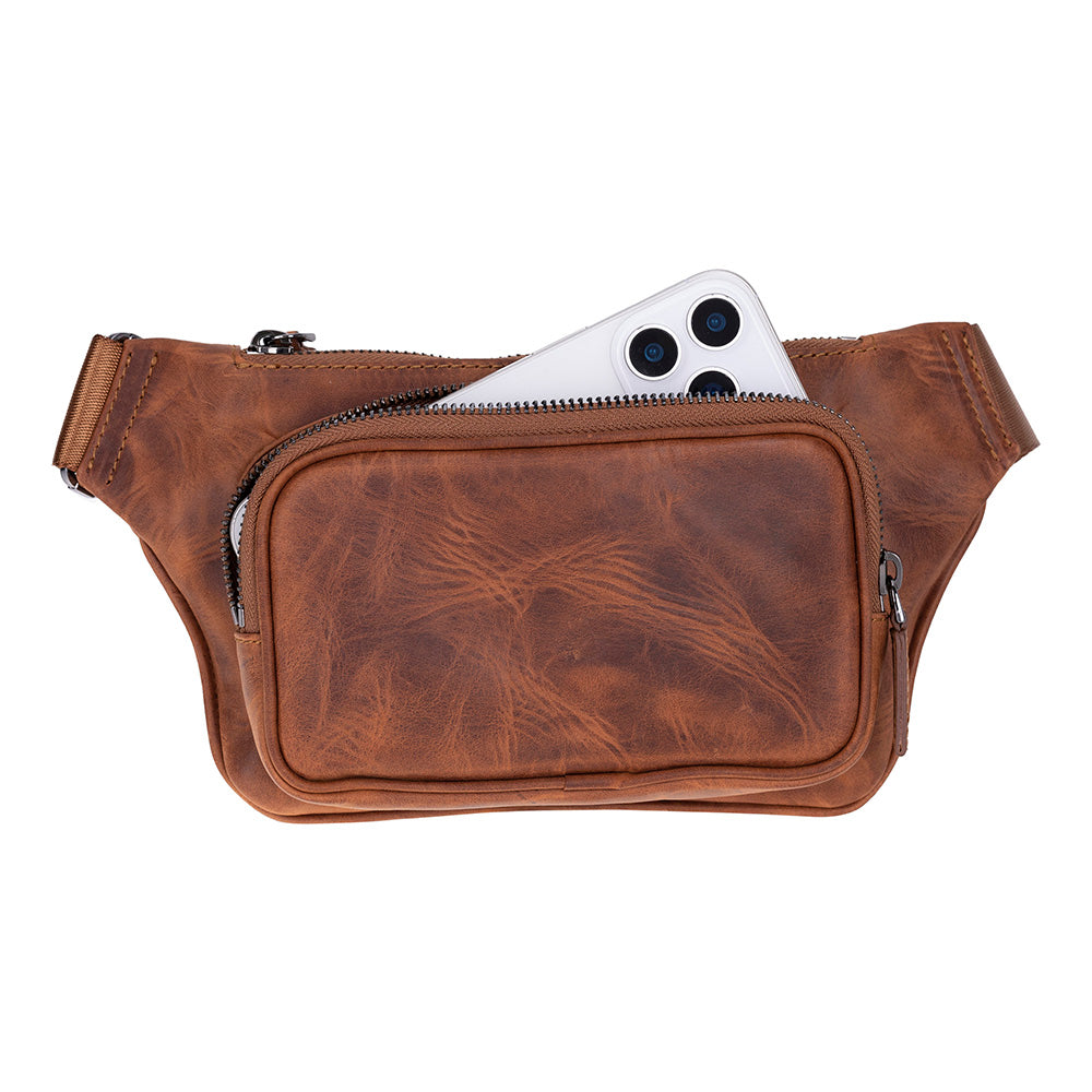 Handcrafted Leather Waist Bag