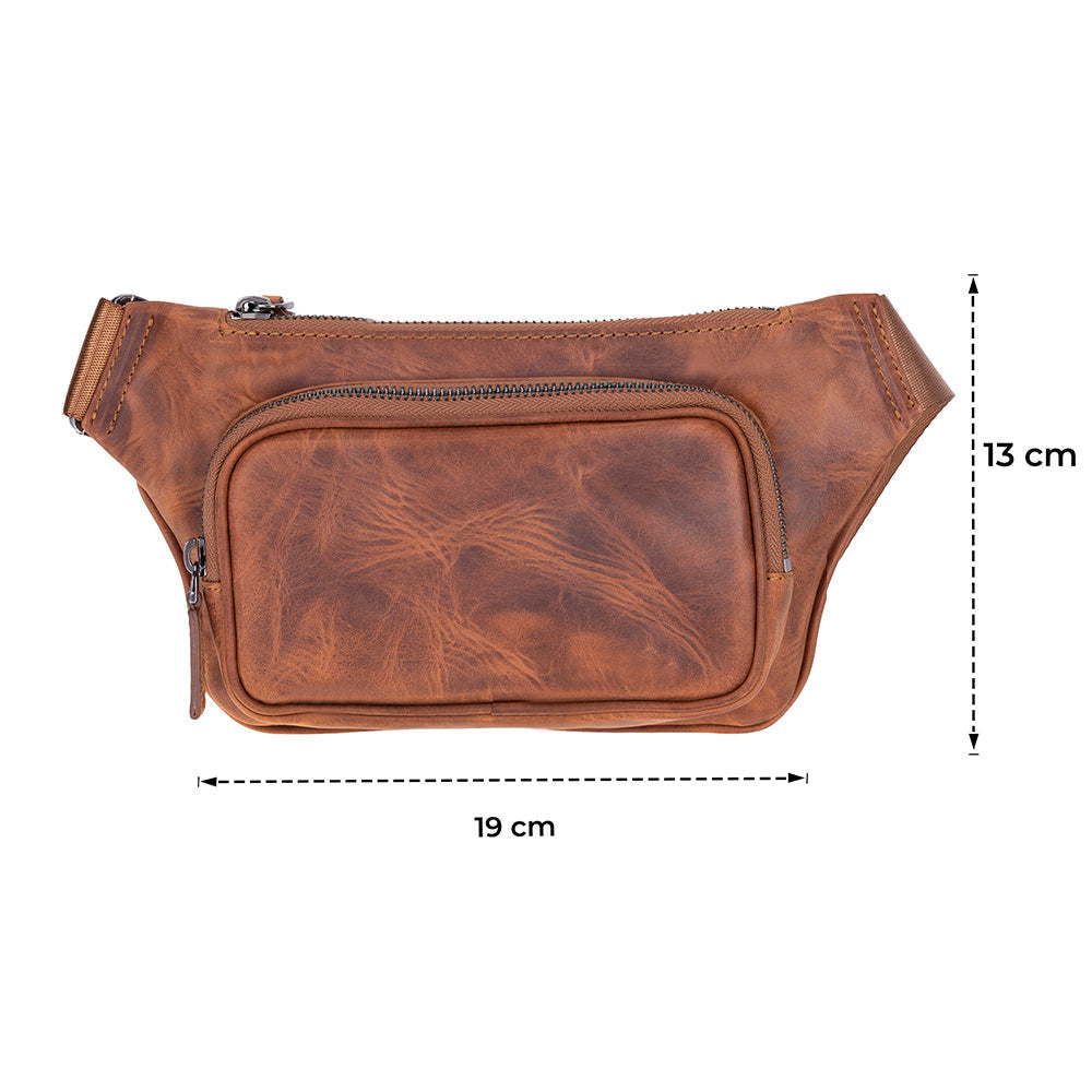 Handcrafted Leather Waist Bag