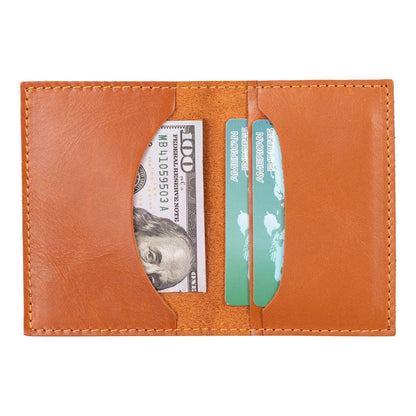 Handmade Leather Slim Card Holder