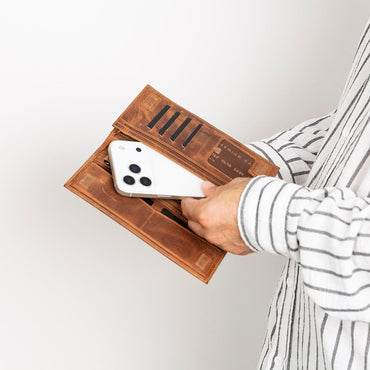 Handmade Leather Universal Unisex Wallet