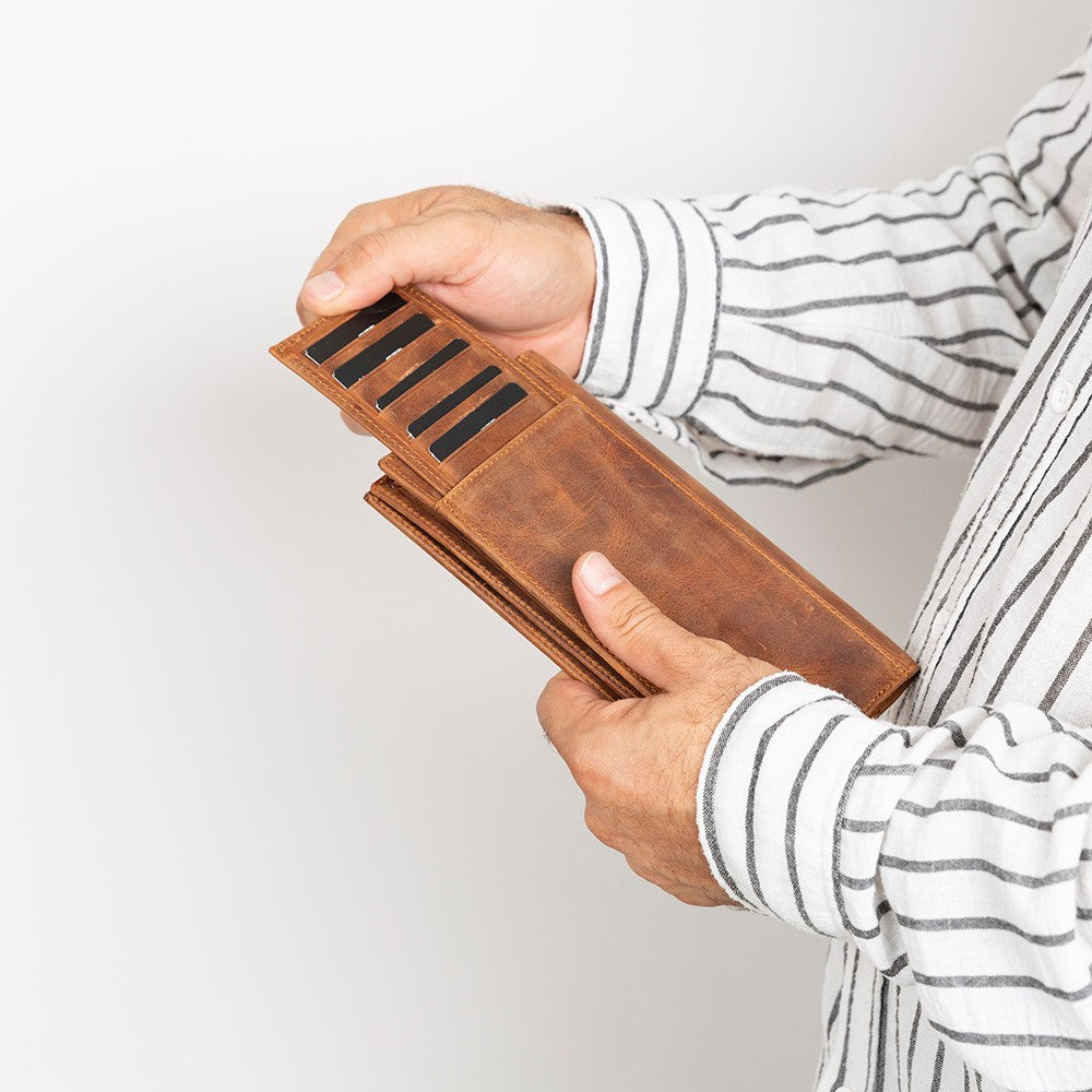 Handmade Leather Universal Unisex Wallet