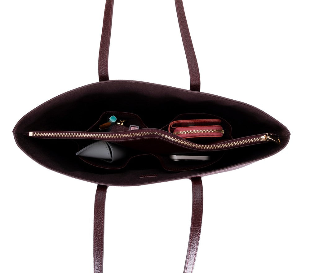 Handmade Leather Women's Large Tote Bag