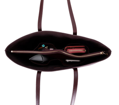 Handmade Leather Women's Large Tote Bag