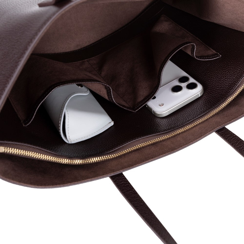 Handmade Leather Women's Large Tote Bag