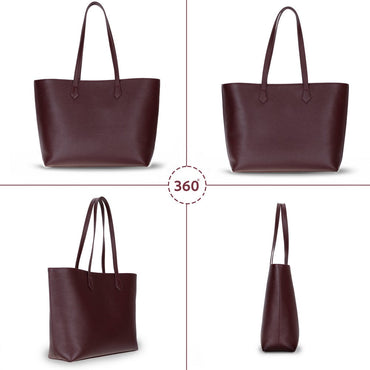 Handmade Leather Women's Large Tote Bag