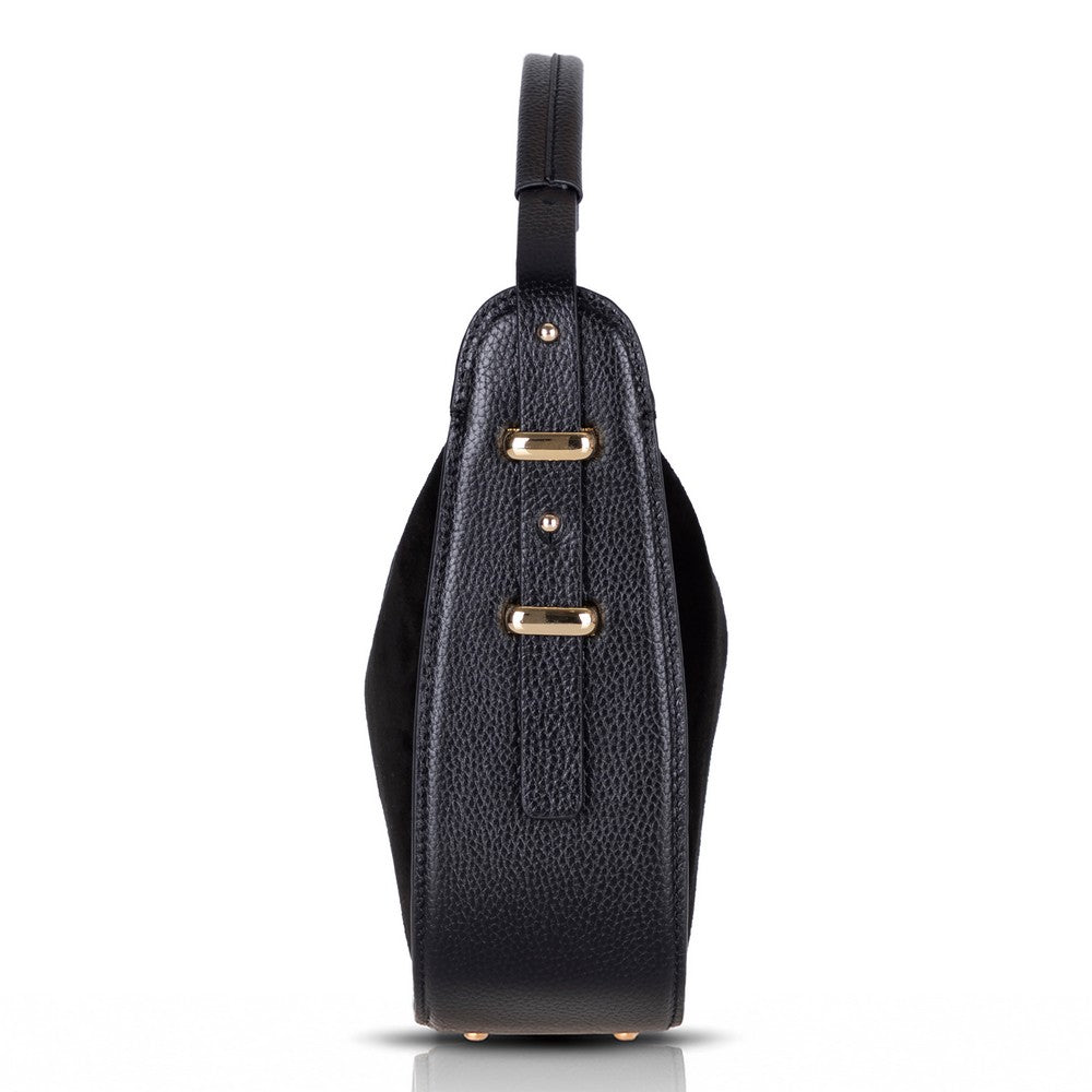 Handmade Suede Leather Women's Shoulder Bag