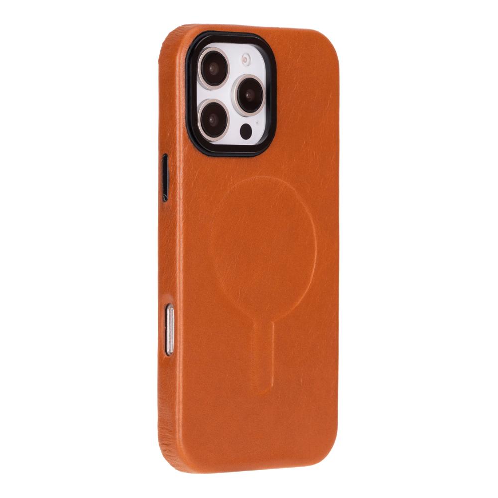Handmade iPhone 16 Pro Leather Slim Case