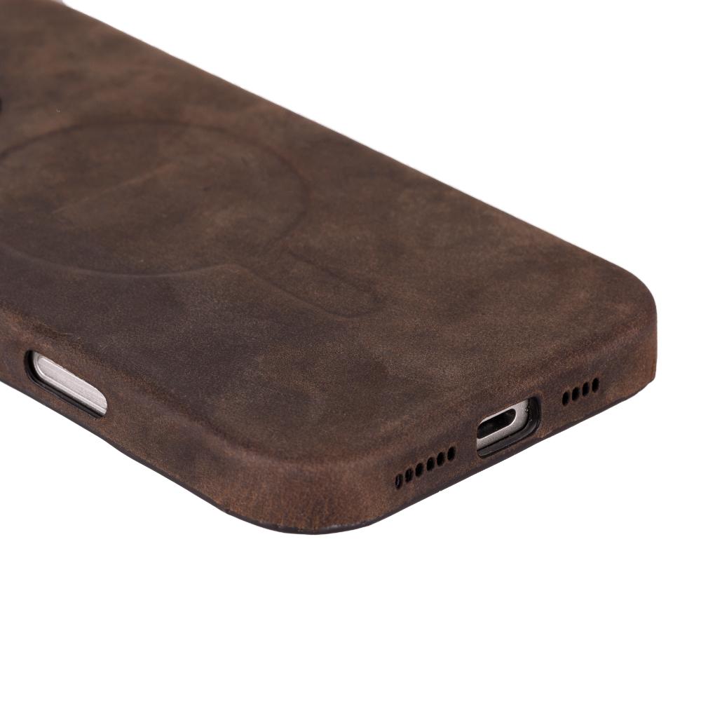 Handmade iPhone 16 Pro Leather Slim Case