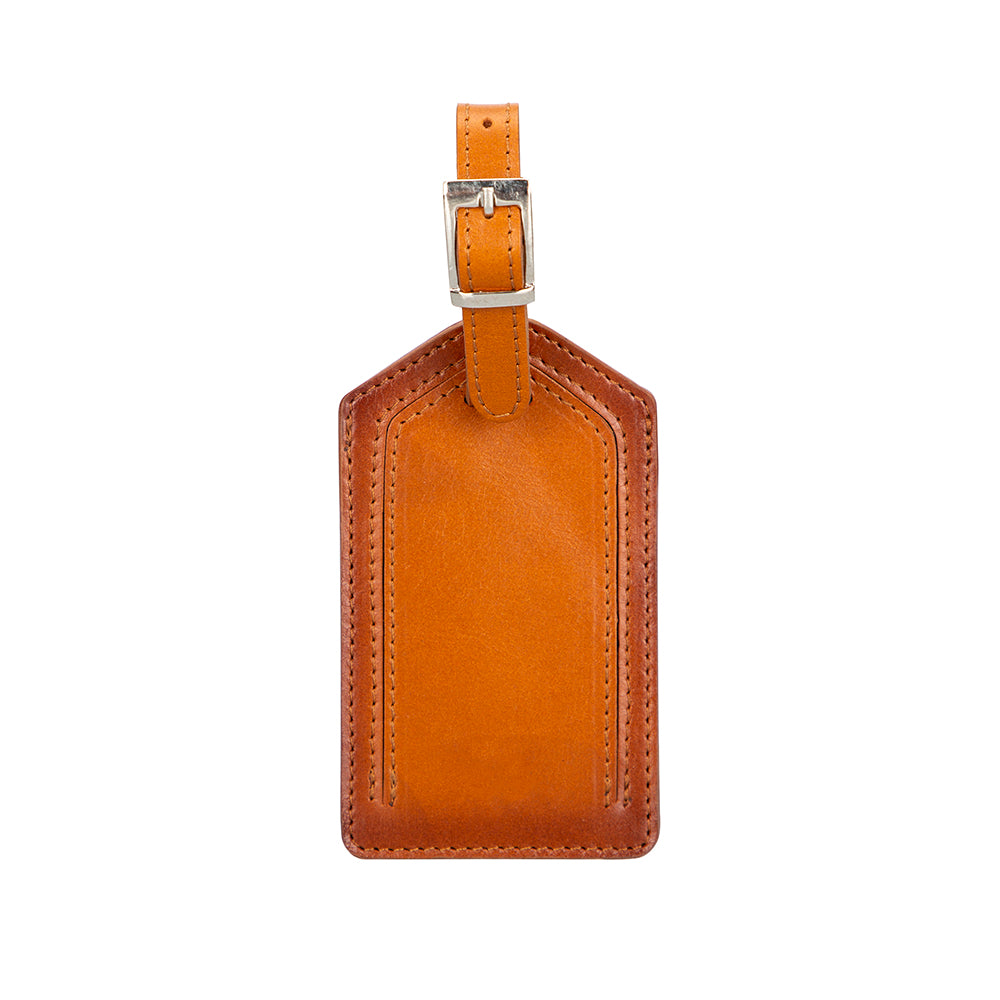 Leather Airtag Luggage Tag