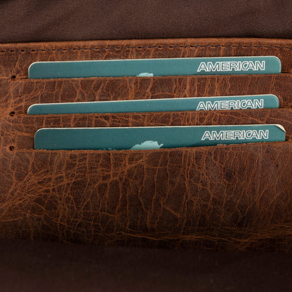 Leather Crossbody Bag - Smart Travel Phone & Wallet Organizer