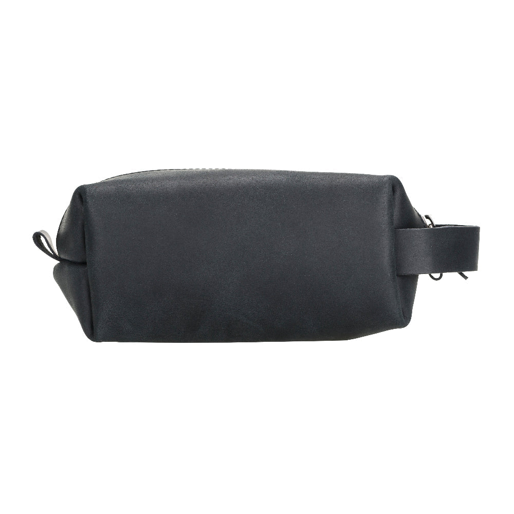 Leather Dopp Kit - Full-Grain Leather Toiletry Organizer, Medium