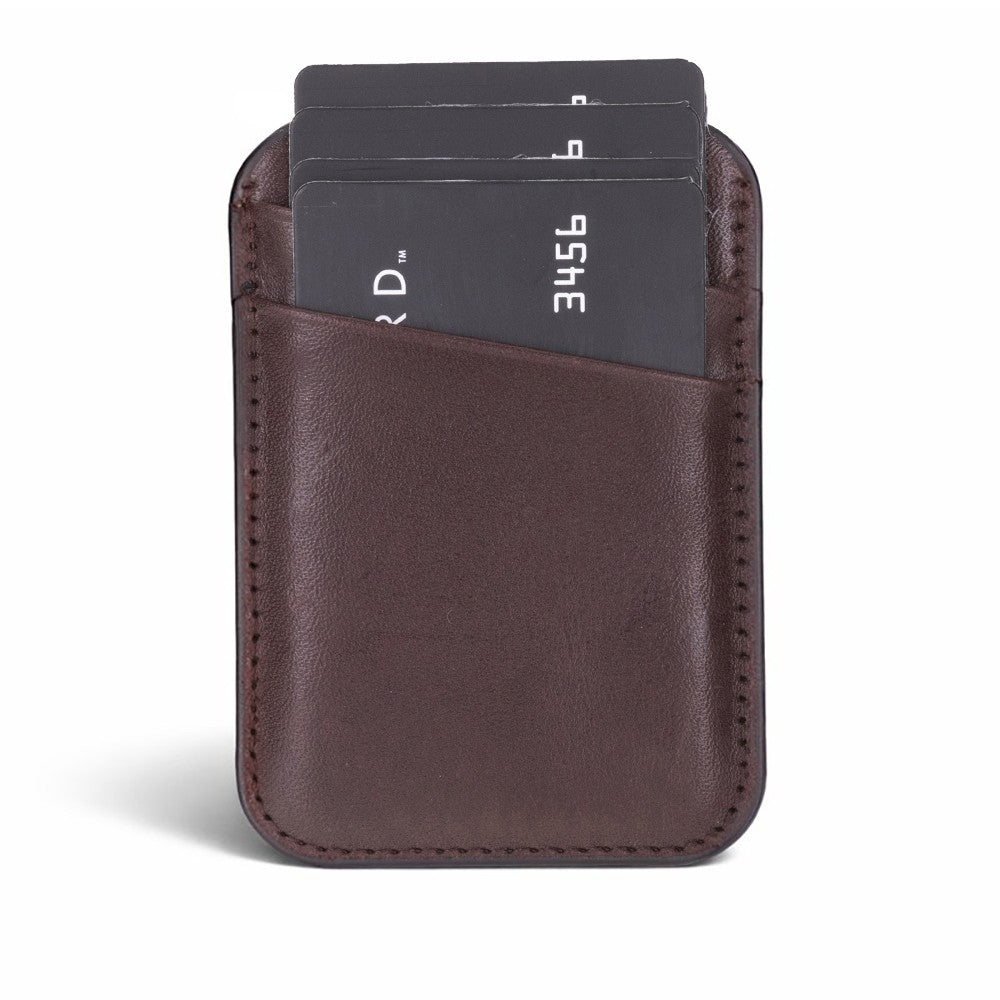Leather MagSafe Slim Magnetic Card Holder