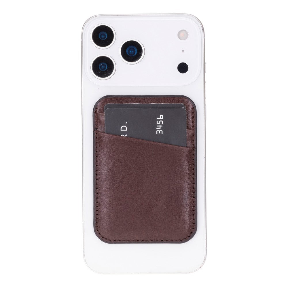 Leather MagSafe Slim Magnetic Card Holder