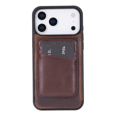 Leather MagSafe Slim Magnetic Card Holder