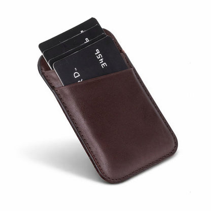Leather MagSafe Slim Magnetic Card Holder
