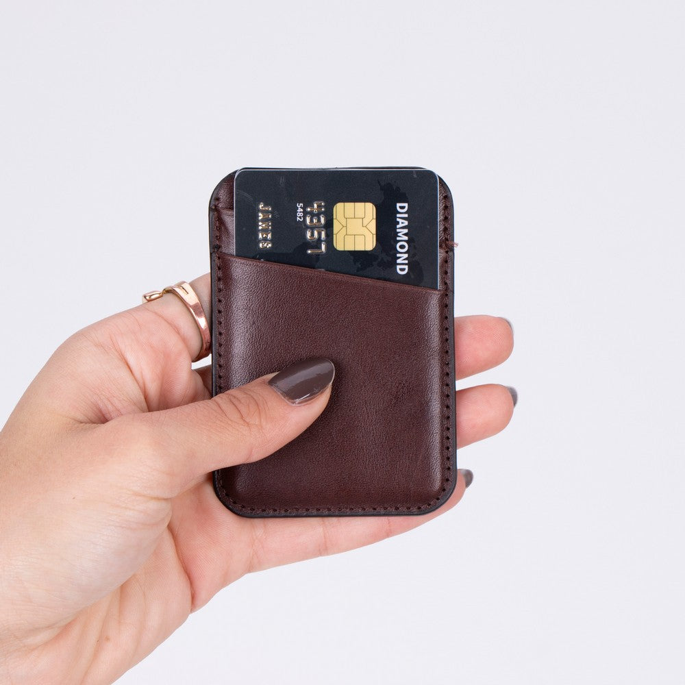  Leather MagSafe Slim Magnetic Card Holder