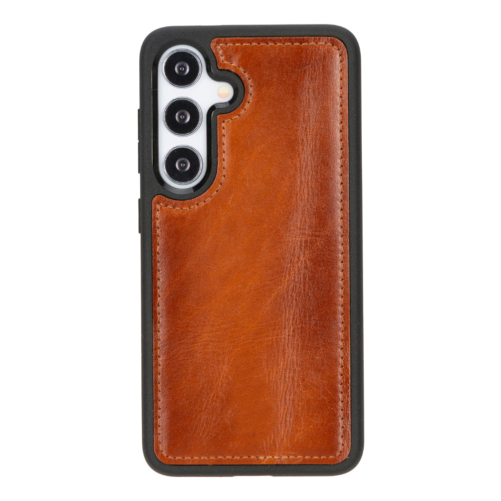 Leather Samsung Galaxy S25 Detachable Wallet Case