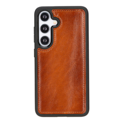 Leather Samsung Galaxy S25 Detachable Wallet Case