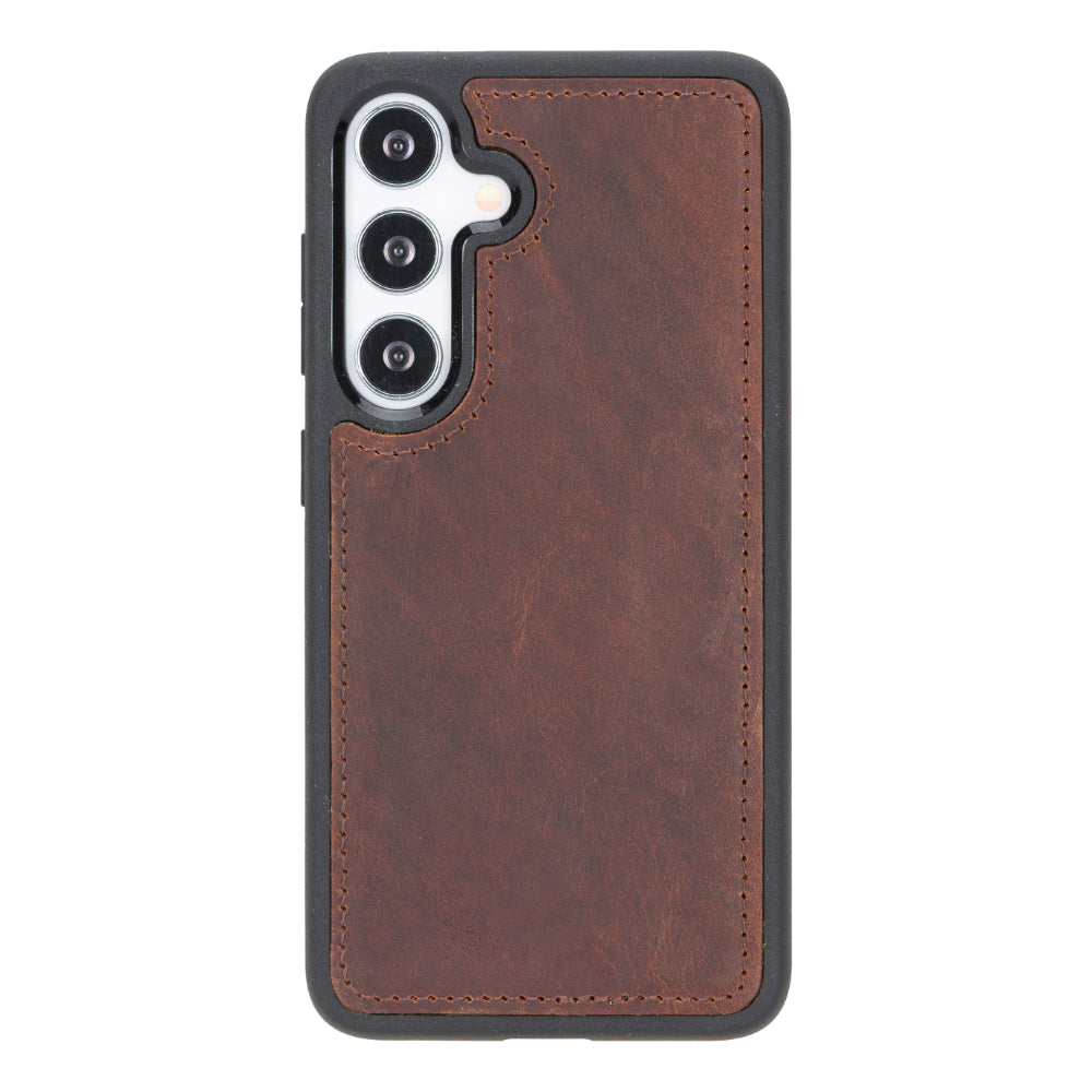 Leather Samsung Galaxy S25 Detachable Wallet Case