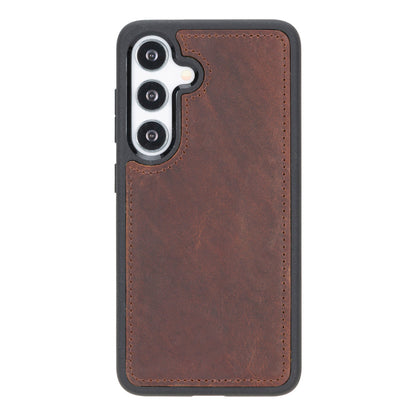 Leather Samsung Galaxy S25 Detachable Wallet Case