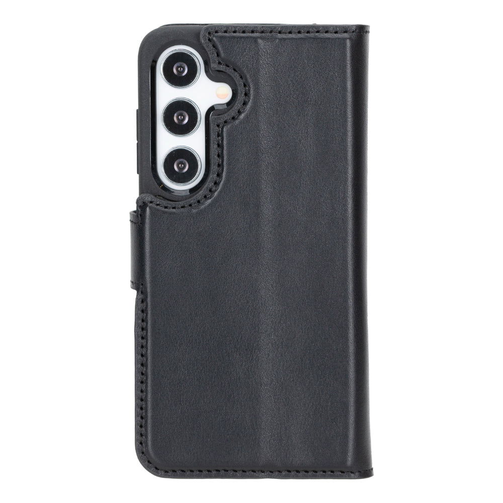 Leather Samsung Galaxy S25 Detachable Wallet Case