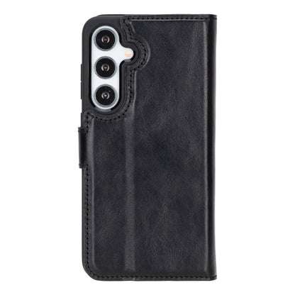 Leather Samsung Galaxy S25 Plus Detachable Wallet Case