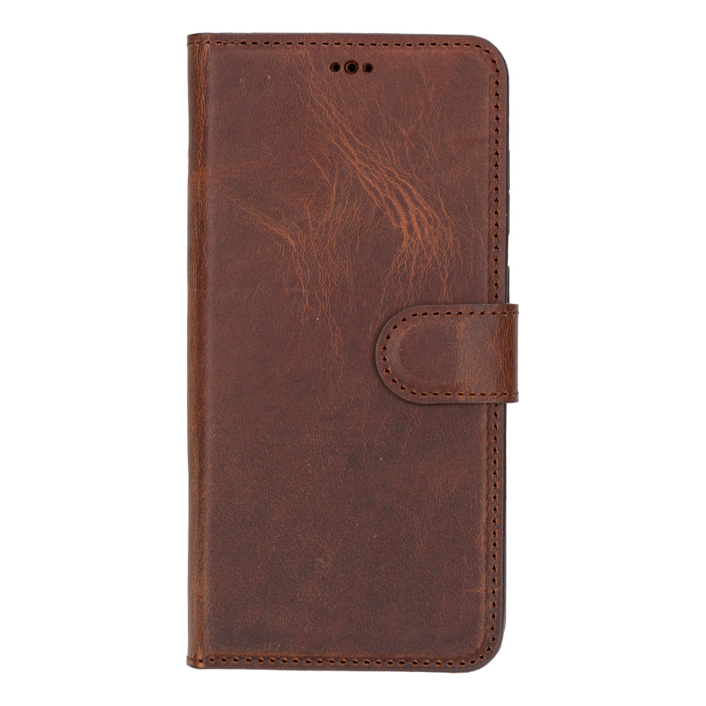 Leather Samsung Galaxy S25 Plus Detachable Wallet Case