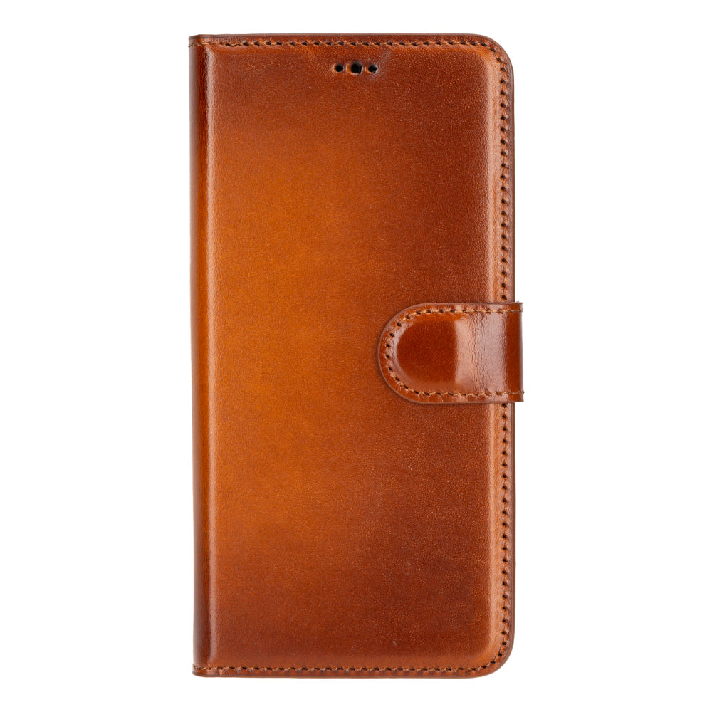 Leather Samsung Galaxy S25 Plus Detachable Wallet Case