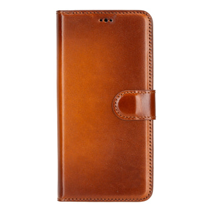 Leather Samsung Galaxy S25 Plus Detachable Wallet Case