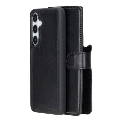 Leather Samsung Galaxy S25 Plus Detachable Wallet Case