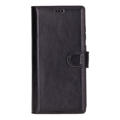 Leather Samsung Galaxy S25 Ultra Detachable Wallet Case