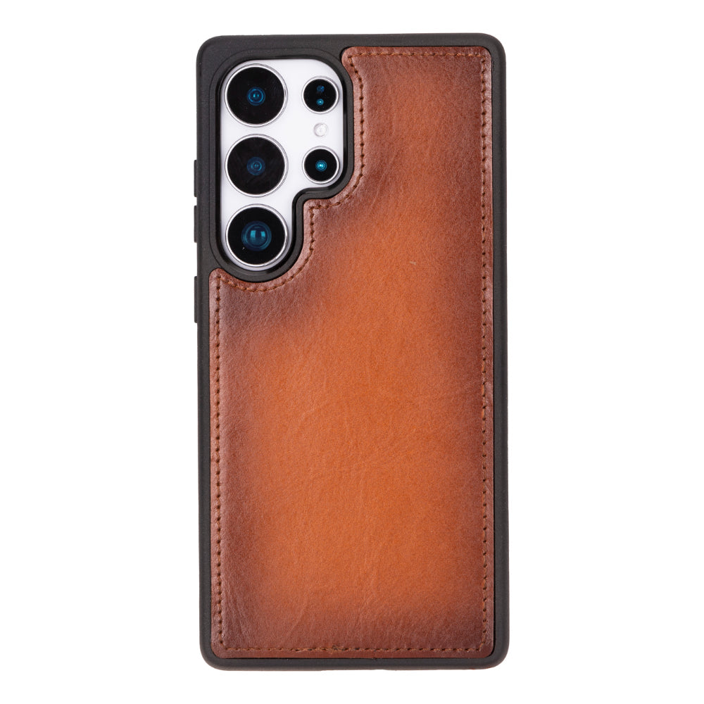 Leather Samsung Galaxy S25 Ultra Detachable Wallet Case