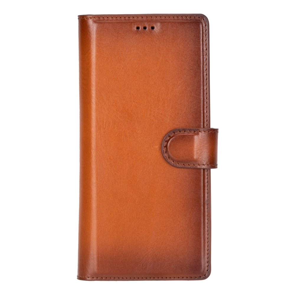 Leather Samsung Galaxy S25 Ultra Detachable Wallet Case