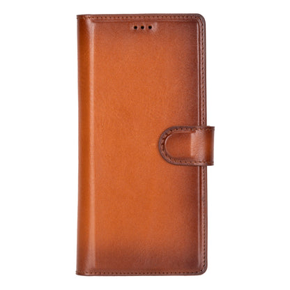 Leather Samsung Galaxy S25 Ultra Detachable Wallet Case