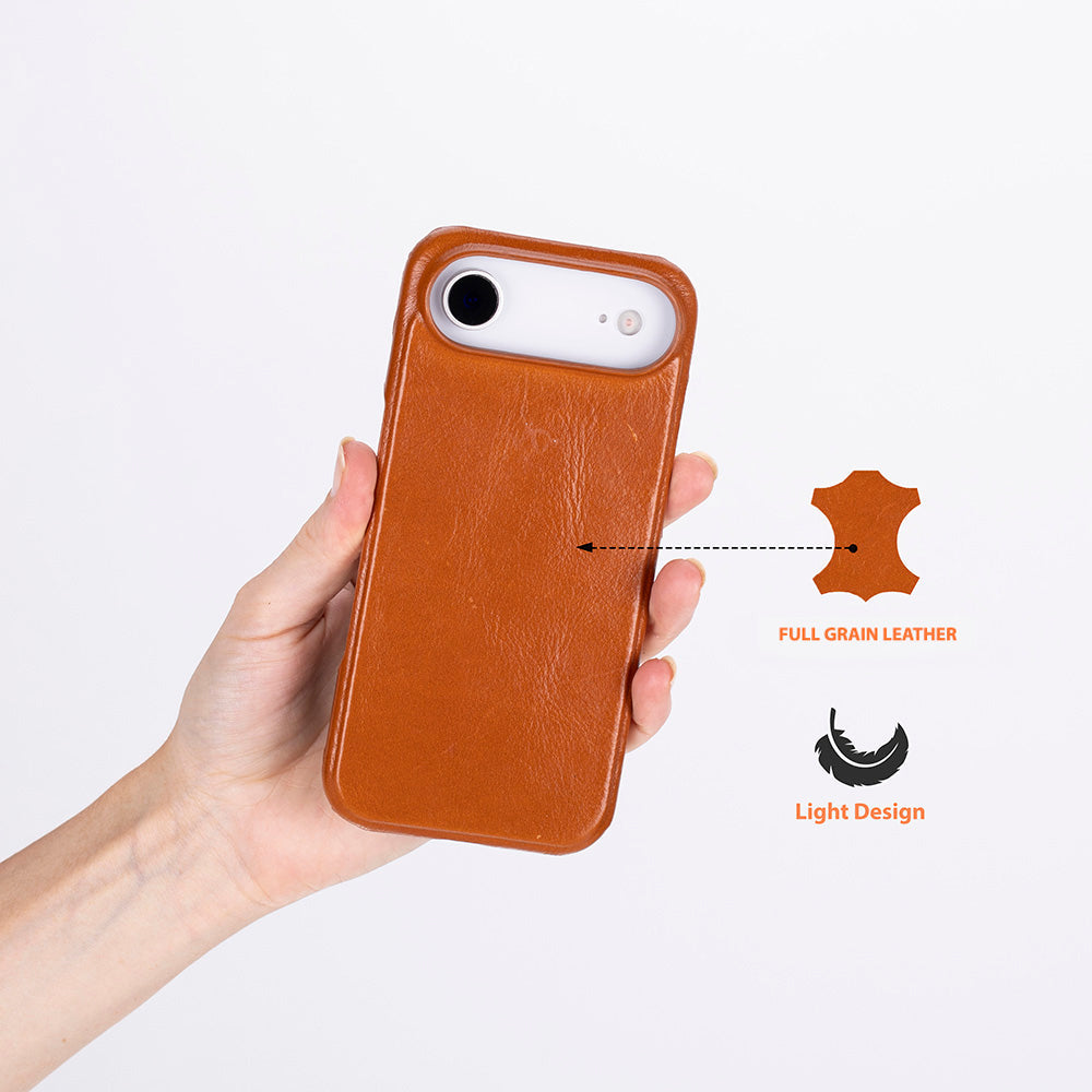 Leather Slim Jacket iPhone 17 Air Case