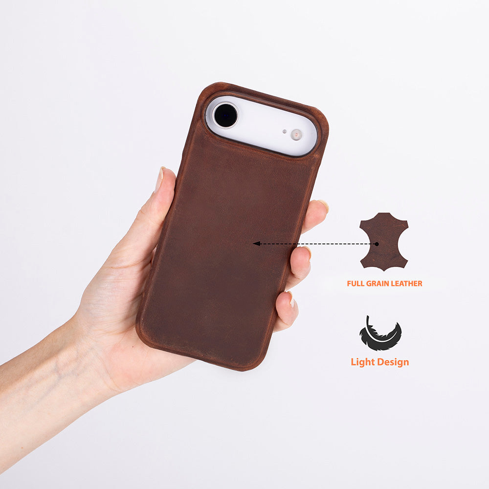 Leather Slim Jacket iPhone 17 Air Case