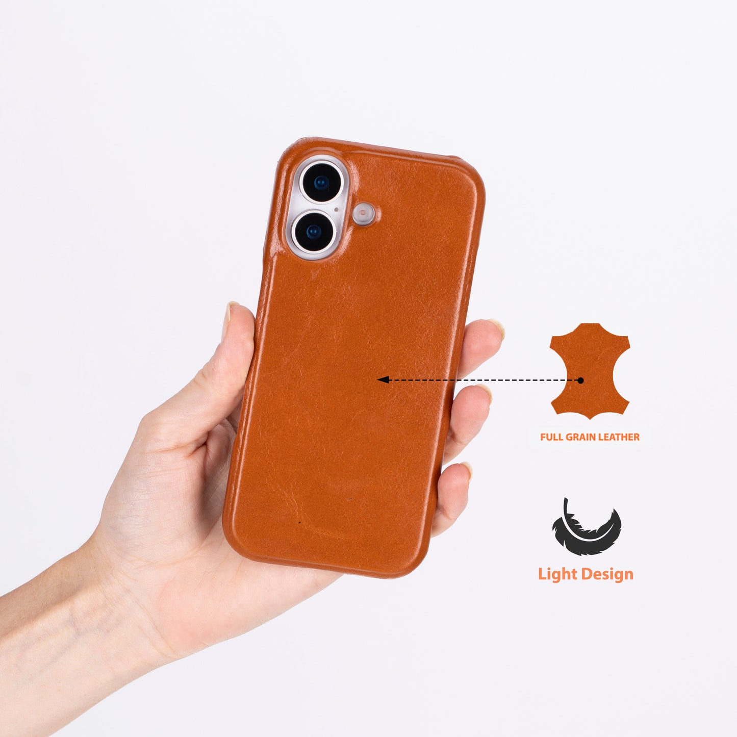 Leather Slim Jacket iPhone 17 Case