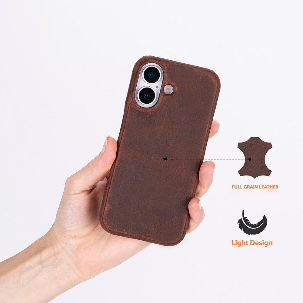 Leather Slim Jacket iPhone 17 Case