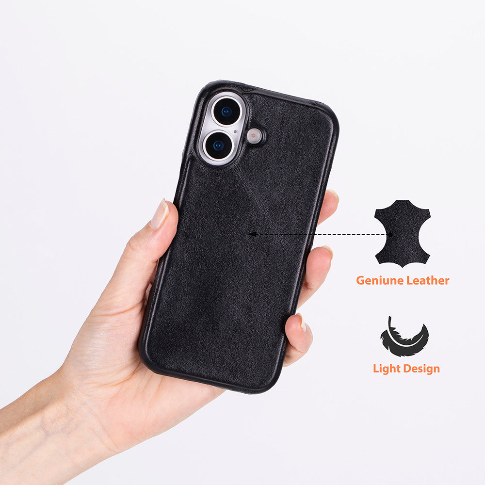 Leather Slim Jacket iPhone 17 Case
