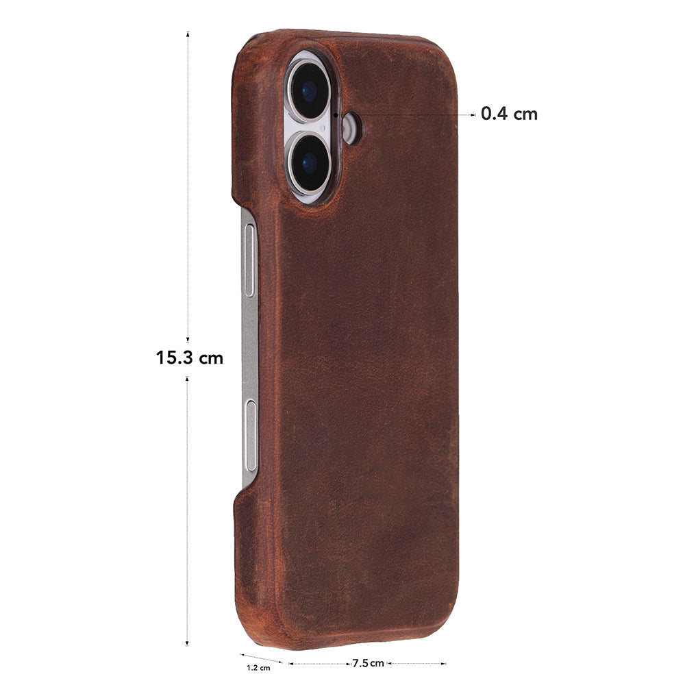 Leather Slim Jacket iPhone 17 Case