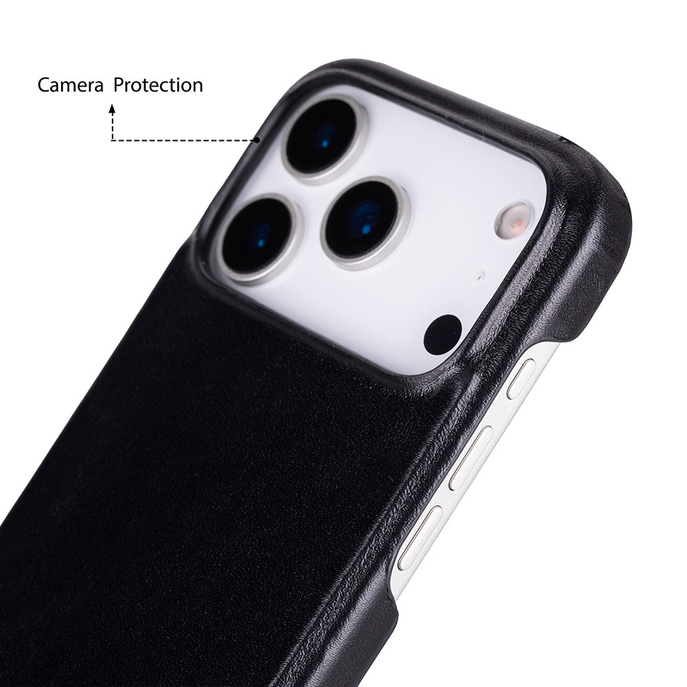 Leather Slim Jacket iPhone 17 Pro Case