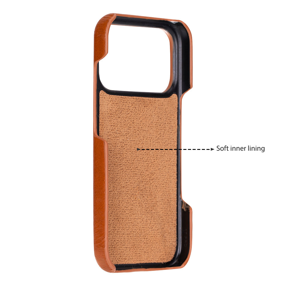 Leather Slim Jacket iPhone 17 Pro Case