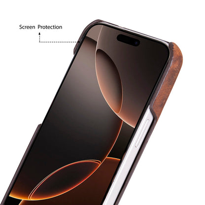 Leather Slim Jacket iPhone 17 Pro Case