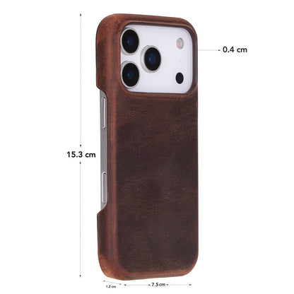 Leather Slim Jacket iPhone 17 Pro Case