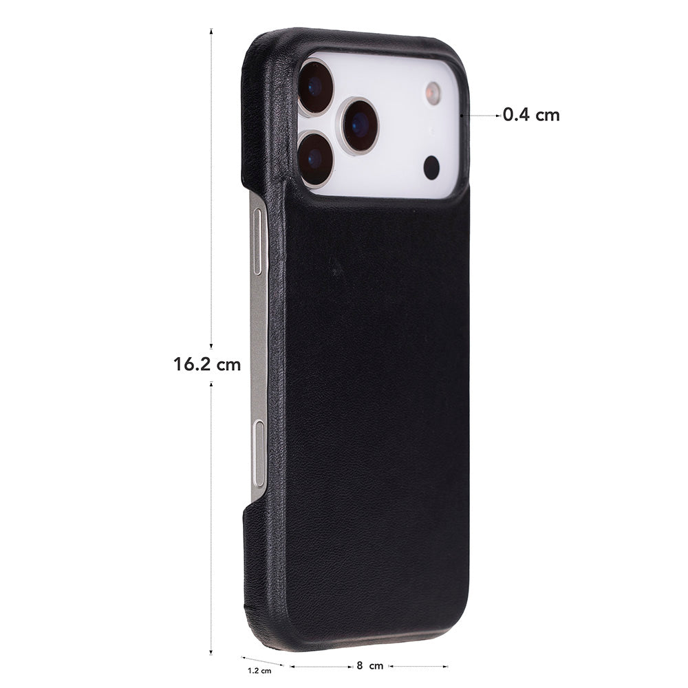 Leather Slim Jacket iPhone 17 Pro Max Case