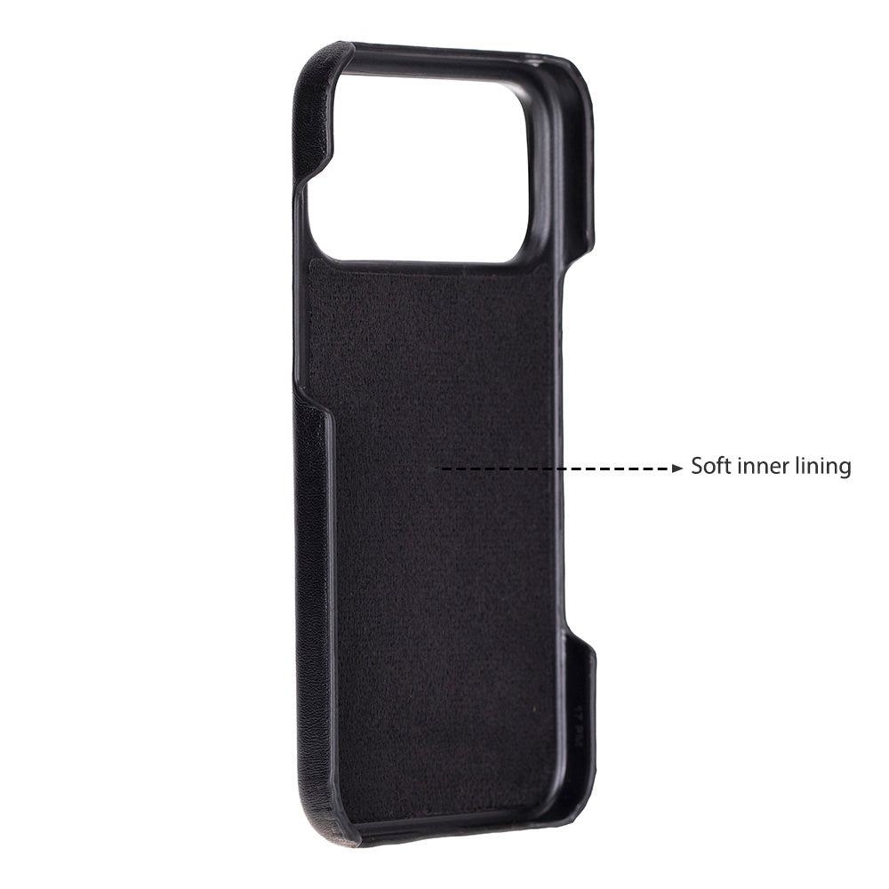 Leather Slim Jacket iPhone 17 Pro Max Case