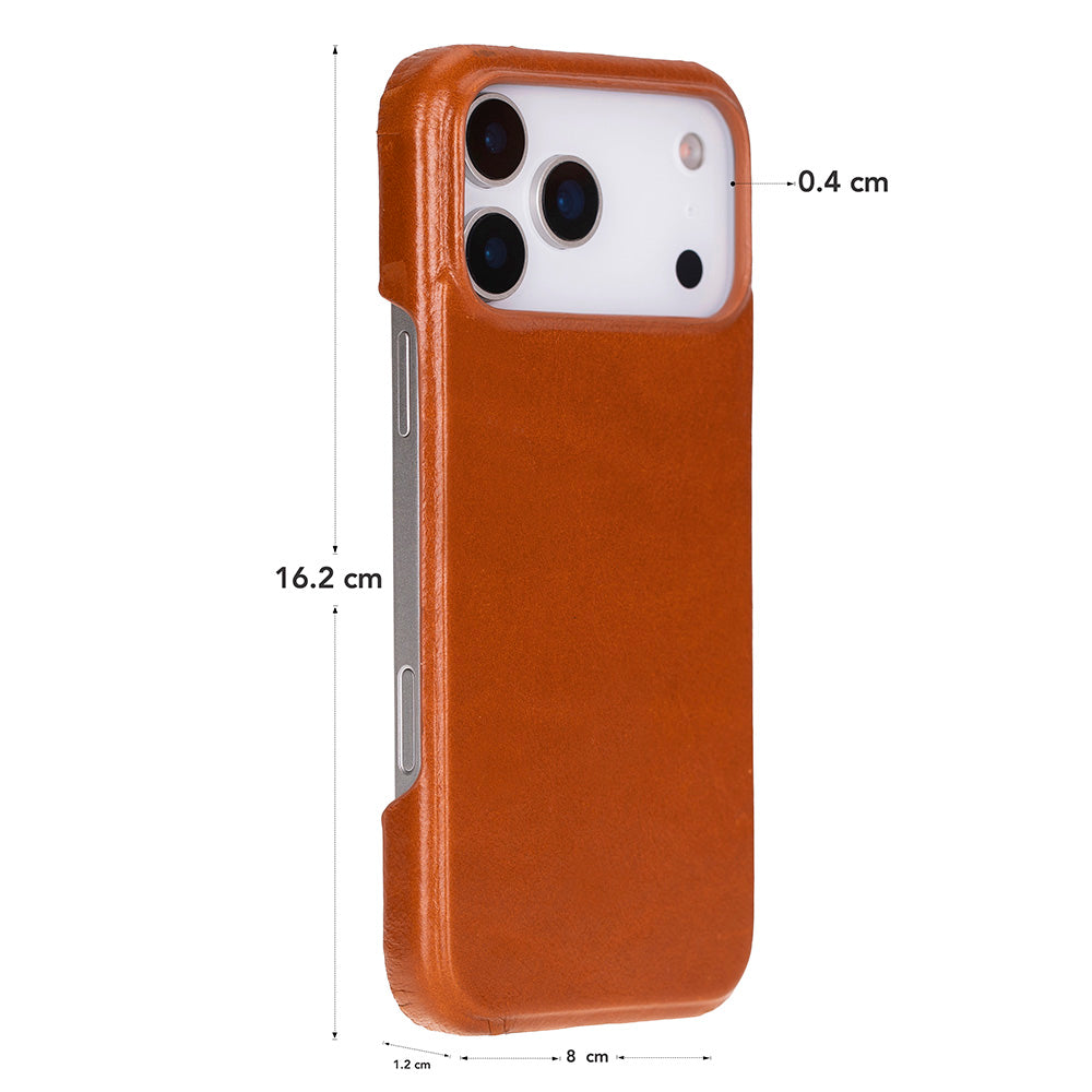 Leather Slim Jacket iPhone 17 Pro Max Case
