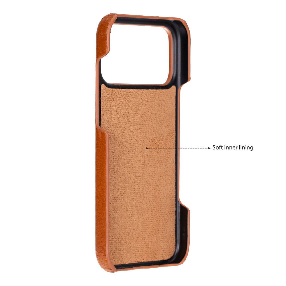 Leather Slim Jacket iPhone 17 Pro Max Case