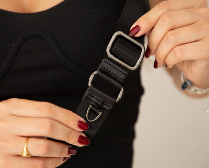 Leather Unisex Crossbody Wallet Bag - Compact Travel Phone & Card Holder