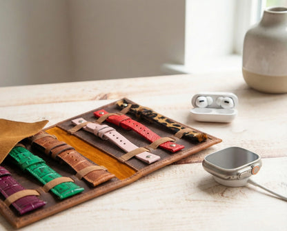 Leather Watch Band Organizer